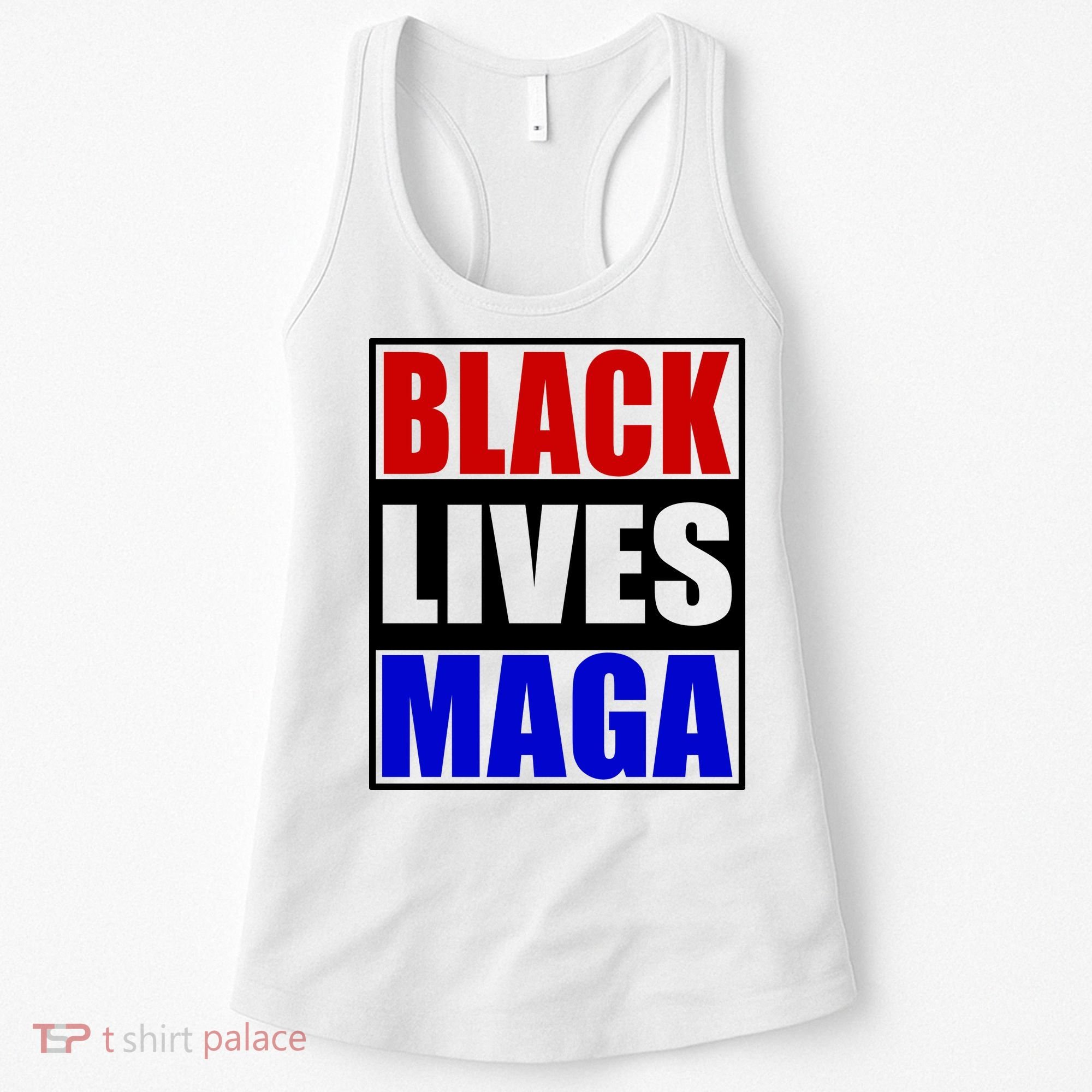 Black Lives Maga Black Conservative Republican Protrump Women's Tank Top