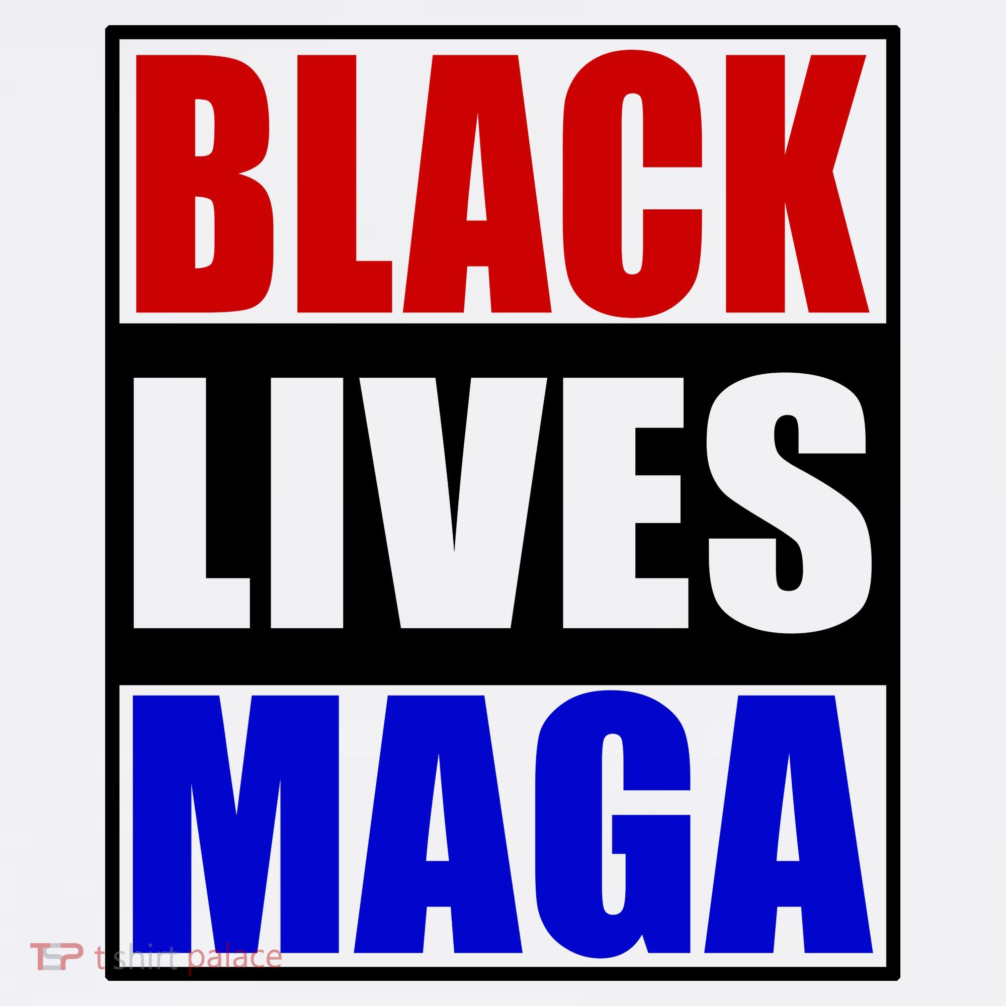 Black Lives Maga Black Conservative Republican Protrump Women's Tank Top