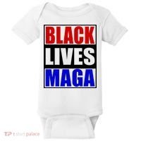 Black Lives Maga Black Conservative Republican Protrump Baby Bodysuit thumb 0