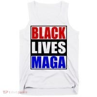 Black Lives Maga Black Conservative Republican Protrump Tank Top thumb 0