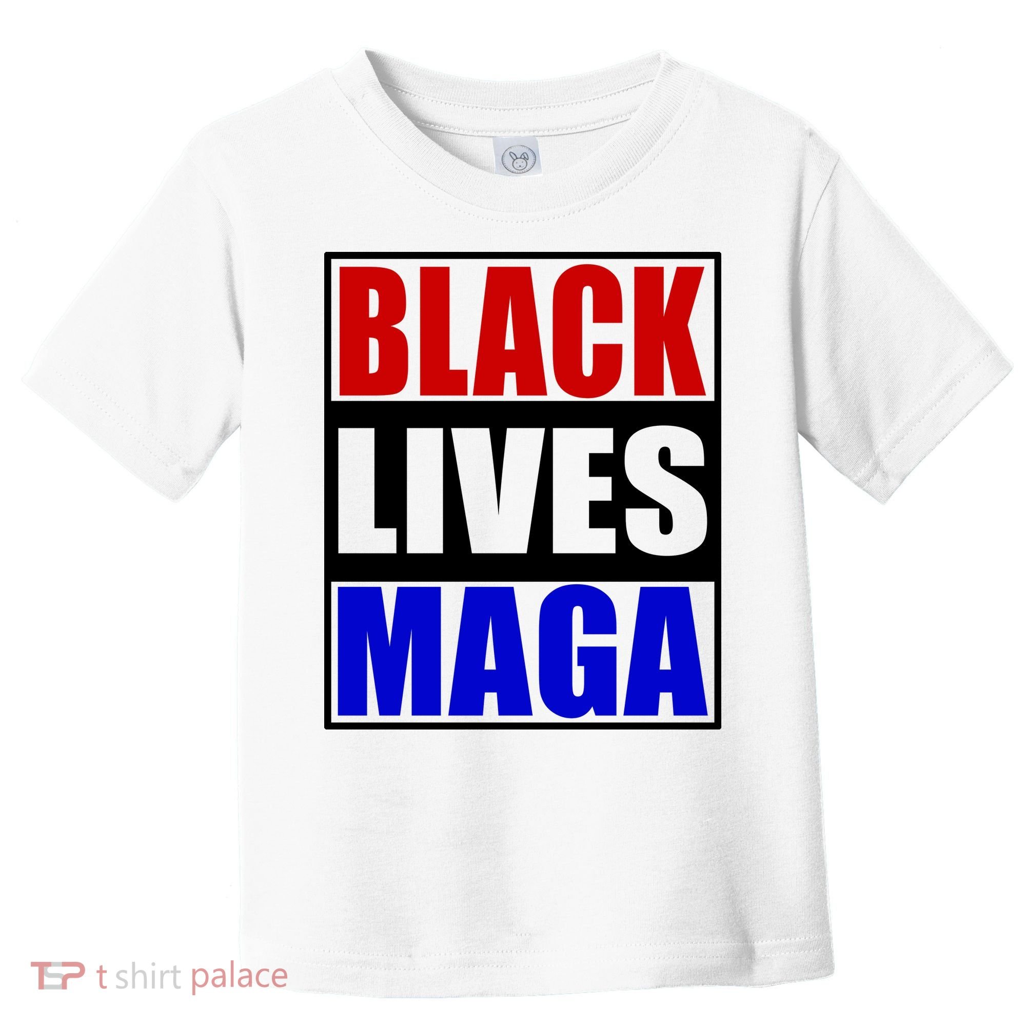 Black Lives Maga Black Conservative Republican Protrump Toddler T-Shirt