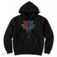 Breathe Lotus Mandala Unalome Inspire & Shine Creations Hoodie thumb 0