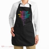 Breathe Lotus Mandala Unalome Inspire & Shine Creations Apron thumb 2