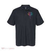 Breathe Lotus Mandala Unalome Inspire & Shine Creations Polo thumb 0
