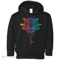 Breathe Lotus Mandala Unalome Inspire & Shine Creations Toddler Hoodie thumb 0