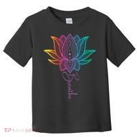 Breathe Lotus Mandala Unalome Inspire & Shine Creations Toddler T-Shirt thumb 0