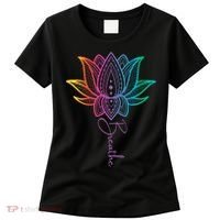 Breathe Lotus Mandala Unalome Inspire & Shine Creations Women's T-Shirt thumb 0