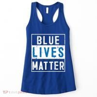 Blue Lives Matter Funny Police Officer Supporter Gift Great Gift Women's Tank Top thumb 0