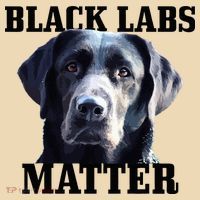 Black Labs Matter Labrador Retriever Mom Dad Dog Lover Tote Bag thumb 4
