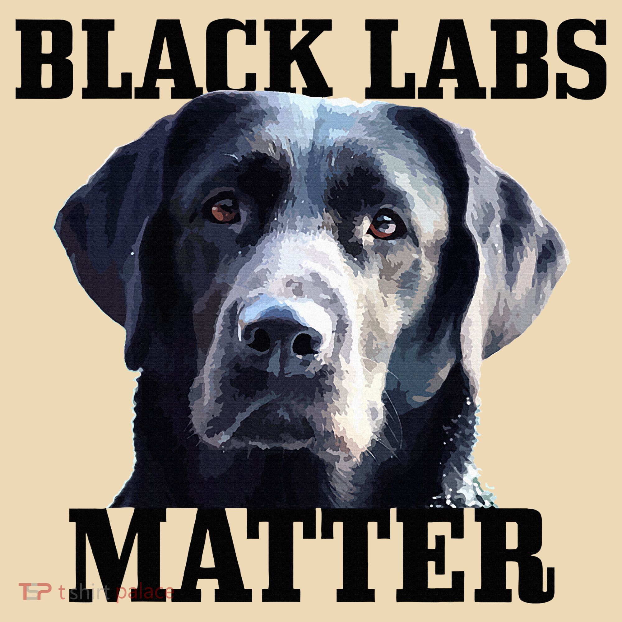 Black Labs Matter Labrador Retriever Mom Dad Dog Lover Tote Bag