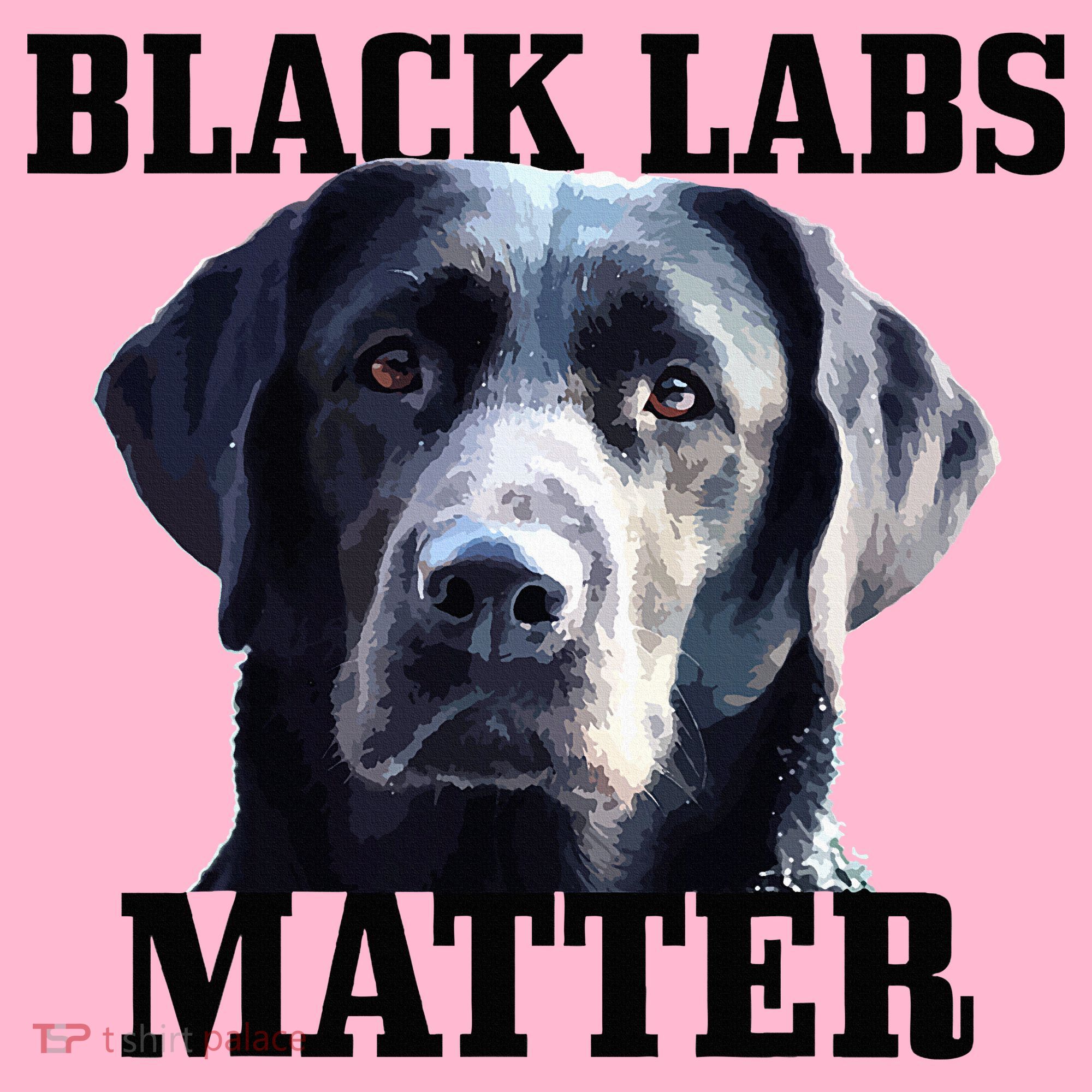 Black Labs Matter Labrador Retriever Mom Dad Dog Lover Coaster