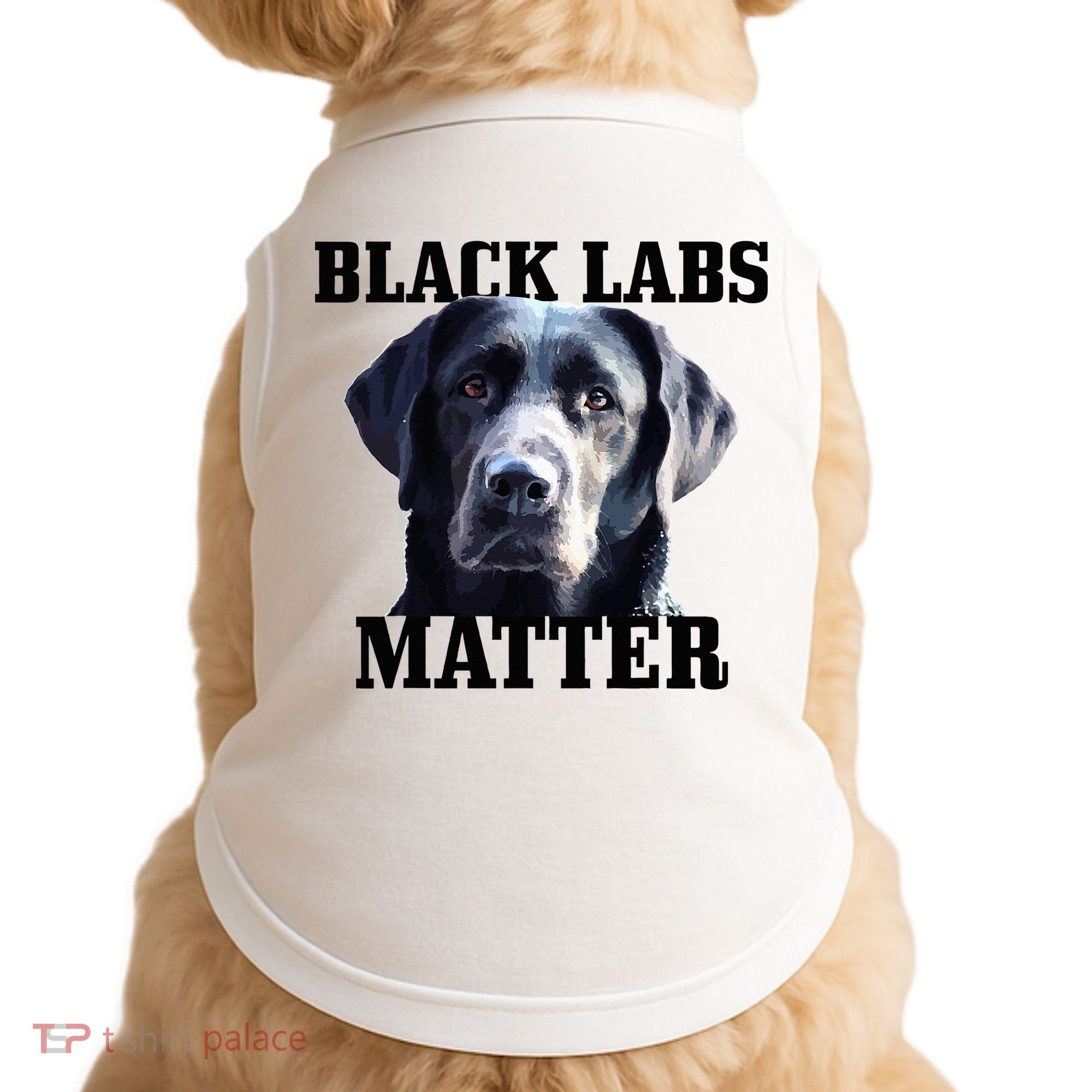 Black Labs Matter Labrador Retriever Mom Dad Dog Lover Doggie Tank