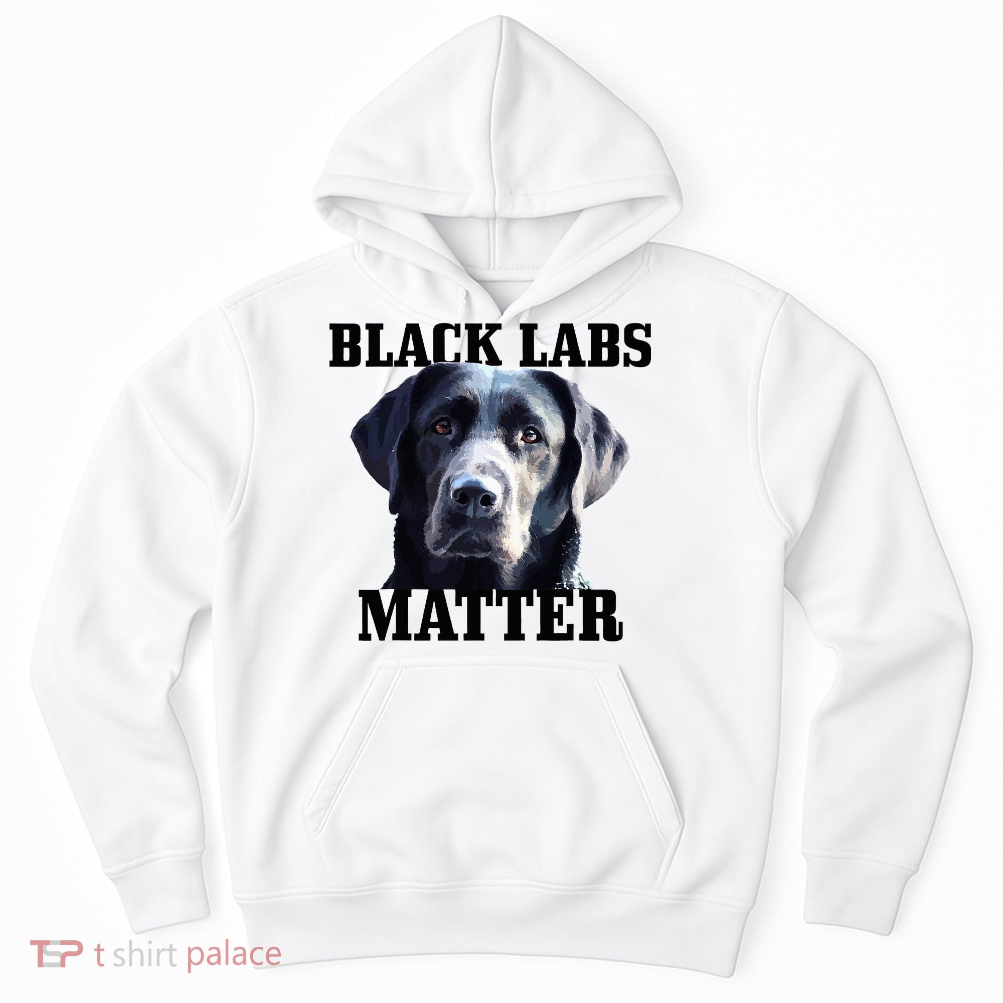 Black Labs Matter Labrador Retriever Mom Dad Dog Lover Hoodie