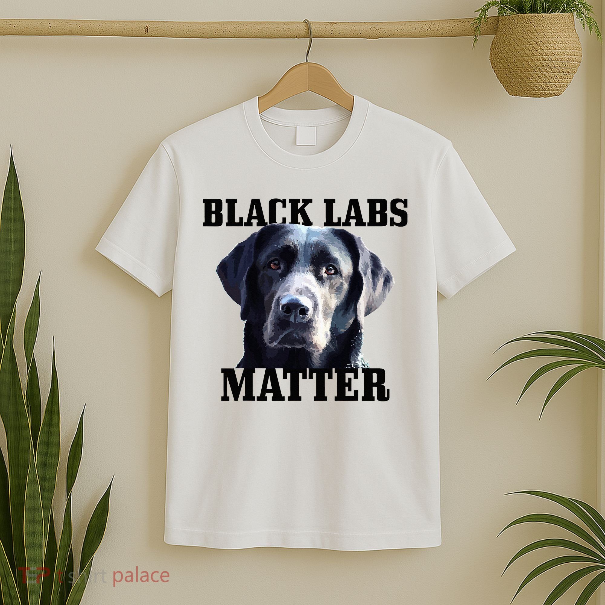 Black Labs Matter Labrador Retriever Mom Dad Dog Lover T-Shirt