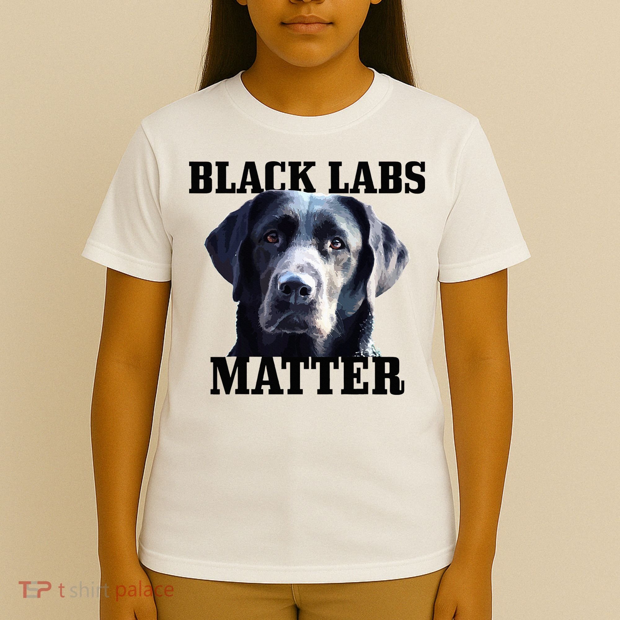 Black Labs Matter Labrador Retriever Mom Dad Dog Lover T-Shirt
