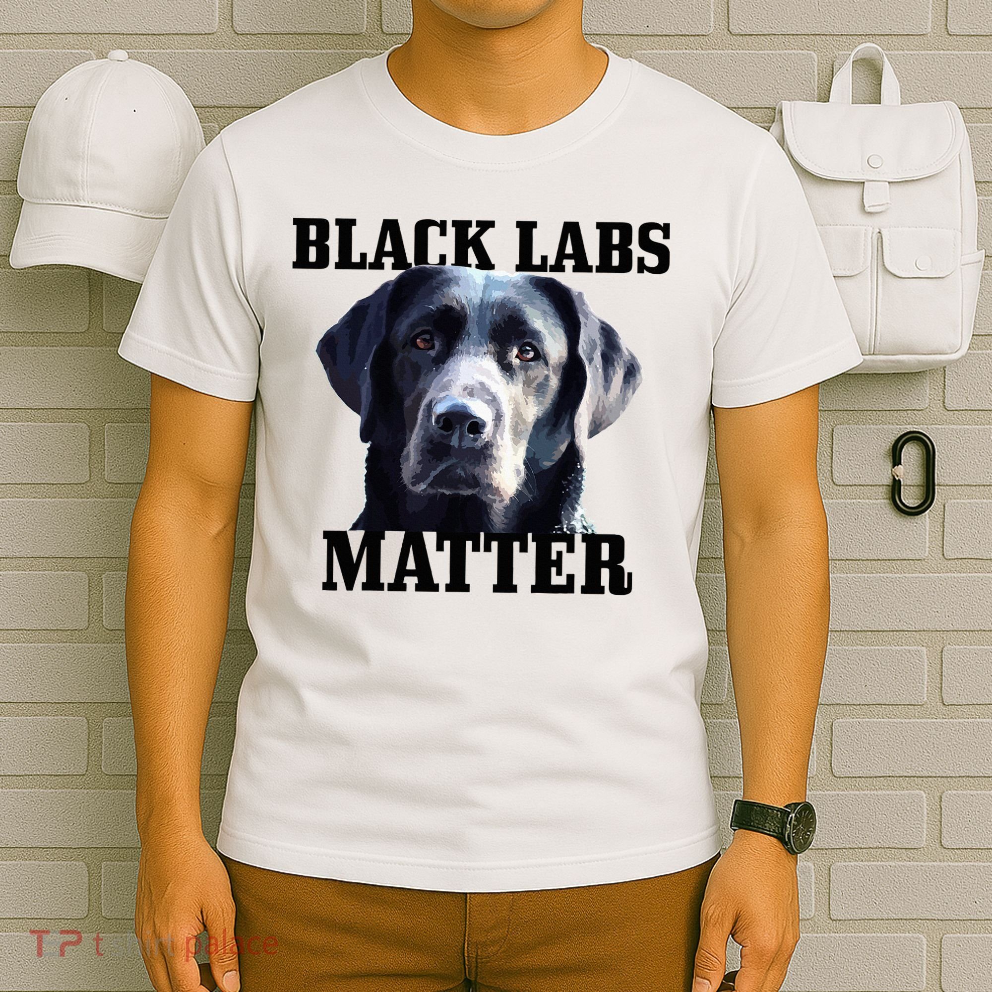 Black Labs Matter Labrador Retriever Mom Dad Dog Lover T-Shirt