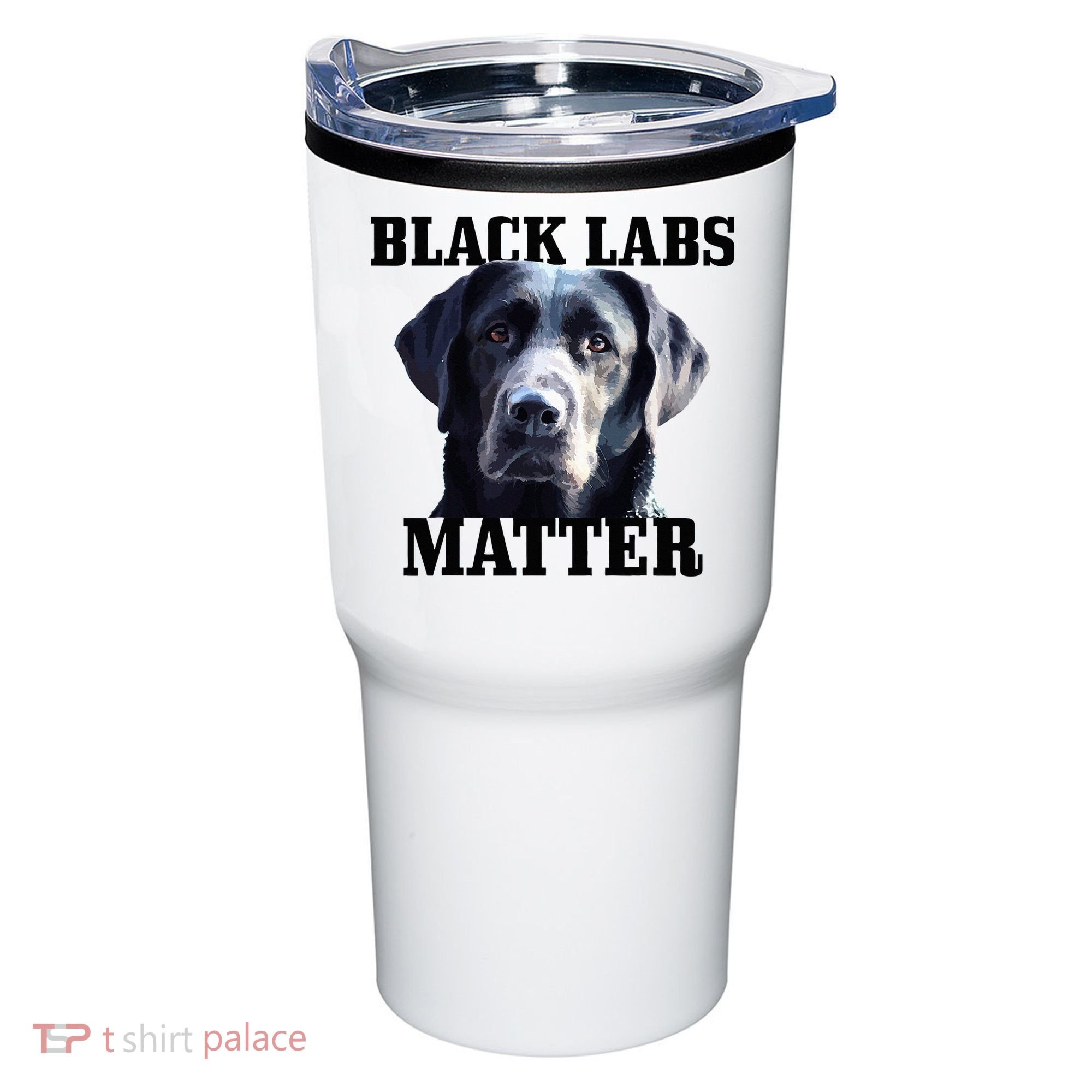 Black Labs Matter Labrador Retriever Mom Dad Dog Lover Tumbler