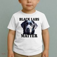 Black Labs Matter Labrador Retriever Mom Dad Dog Lover Toddler T-Shirt thumb 2