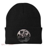 Bigfoot Loch Ness Monster Mothman And Aliens! Funny Cryptid Beanie thumb 0