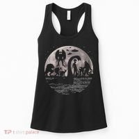 Bigfoot Loch Ness Monster Mothman And Aliens! Funny Cryptid Women's Tank Top thumb 0