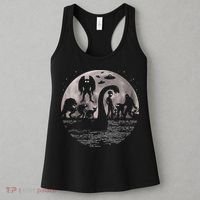 Bigfoot Loch Ness Monster Mothman And Aliens! Funny Cryptid Women's Tank Top thumb 3