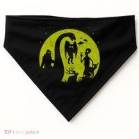 Bigfoot Loch Ness Monster And Mothman Ufos Chupacabra Alien USA-Made Doggie Bandana thumb 0