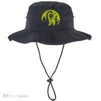 Bigfoot Loch Ness Monster And Mothman Ufos Chupacabra Alien Bucket Hat thumb 0