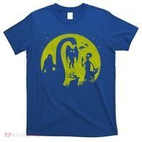 Bigfoot Loch Ness Monster And Mothman Ufos Chupacabra Alien T-Shirt thumb 0