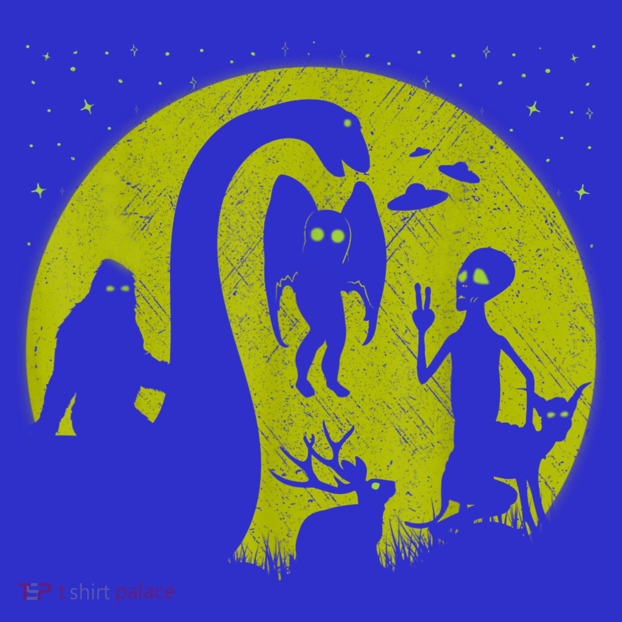 Bigfoot Loch Ness Monster And Mothman Ufos Chupacabra Alien Baby Bodysuit