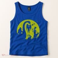 Bigfoot Loch Ness Monster And Mothman Ufos Chupacabra Alien Tank Top thumb 2