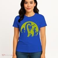 Bigfoot Loch Ness Monster And Mothman Ufos Chupacabra Alien Women's T-Shirt thumb 4