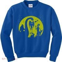 Bigfoot Loch Ness Monster And Mothman Ufos Chupacabra Alien Kids Sweatshirt thumb 0