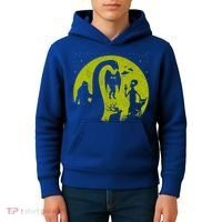 Bigfoot Loch Ness Monster And Mothman Ufos Chupacabra Alien Kids Hoodie thumb 4