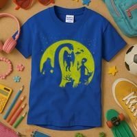 Bigfoot Loch Ness Monster And Mothman Ufos Chupacabra Alien Kids T-Shirt thumb 3
