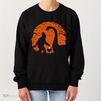 Bigfoot Loch Ness Monster Sasquatch Halloween Trick Or Treat Women's Sweatshirt thumb 0