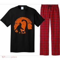 Bigfoot Loch Ness Monster Sasquatch Halloween Trick Or Treat Pajama Set thumb 0
