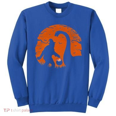 Bigfoot Loch Ness Monster Sasquatch Halloween Trick Or Treat Sweatshirt