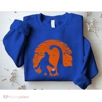 Bigfoot Loch Ness Monster Sasquatch Halloween Trick Or Treat Sweatshirt thumb 2