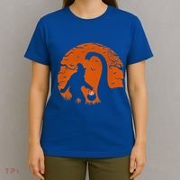 Bigfoot Loch Ness Monster Sasquatch Halloween Trick Or Treat T-Shirt thumb 4