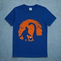 Bigfoot Loch Ness Monster Sasquatch Halloween Trick Or Treat T-Shirt thumb 5