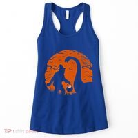Bigfoot Loch Ness Monster Sasquatch Halloween Trick Or Treat Women's Tank Top thumb 0