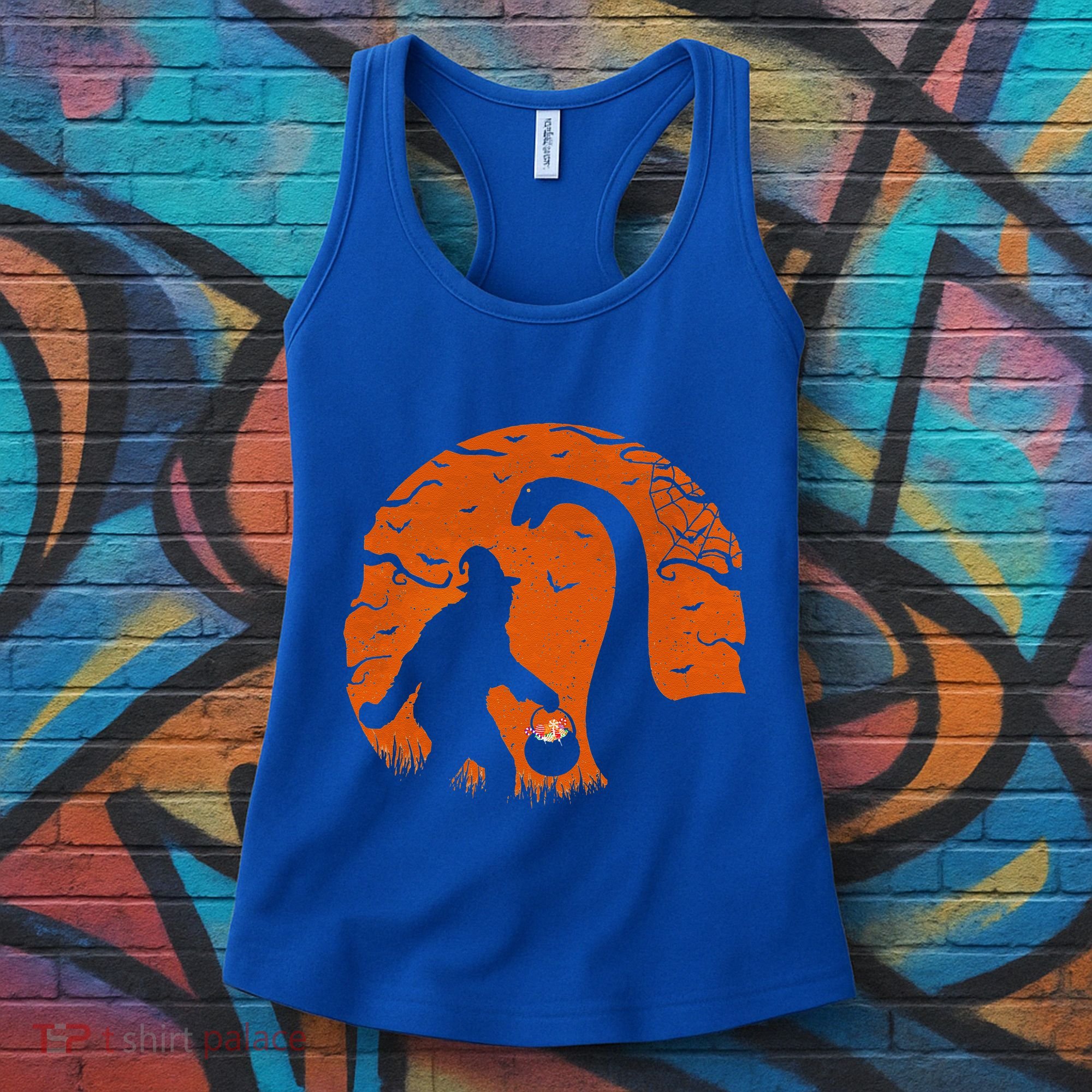 Bigfoot Loch Ness Monster Sasquatch Halloween Trick Or Treat Women's Tank Top
