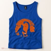 Bigfoot Loch Ness Monster Sasquatch Halloween Trick Or Treat Tank Top thumb 2
