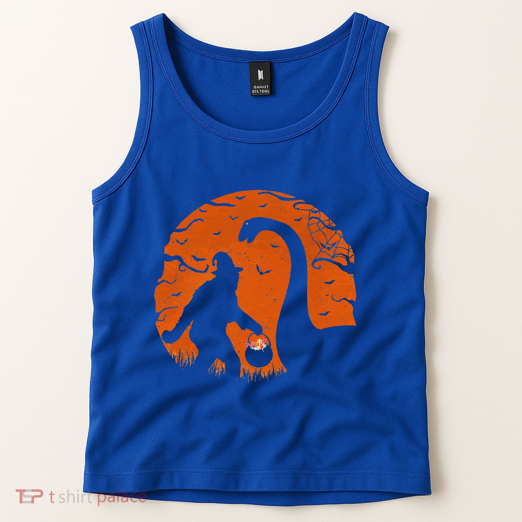 Bigfoot Loch Ness Monster Sasquatch Halloween Trick Or Treat Tank Top