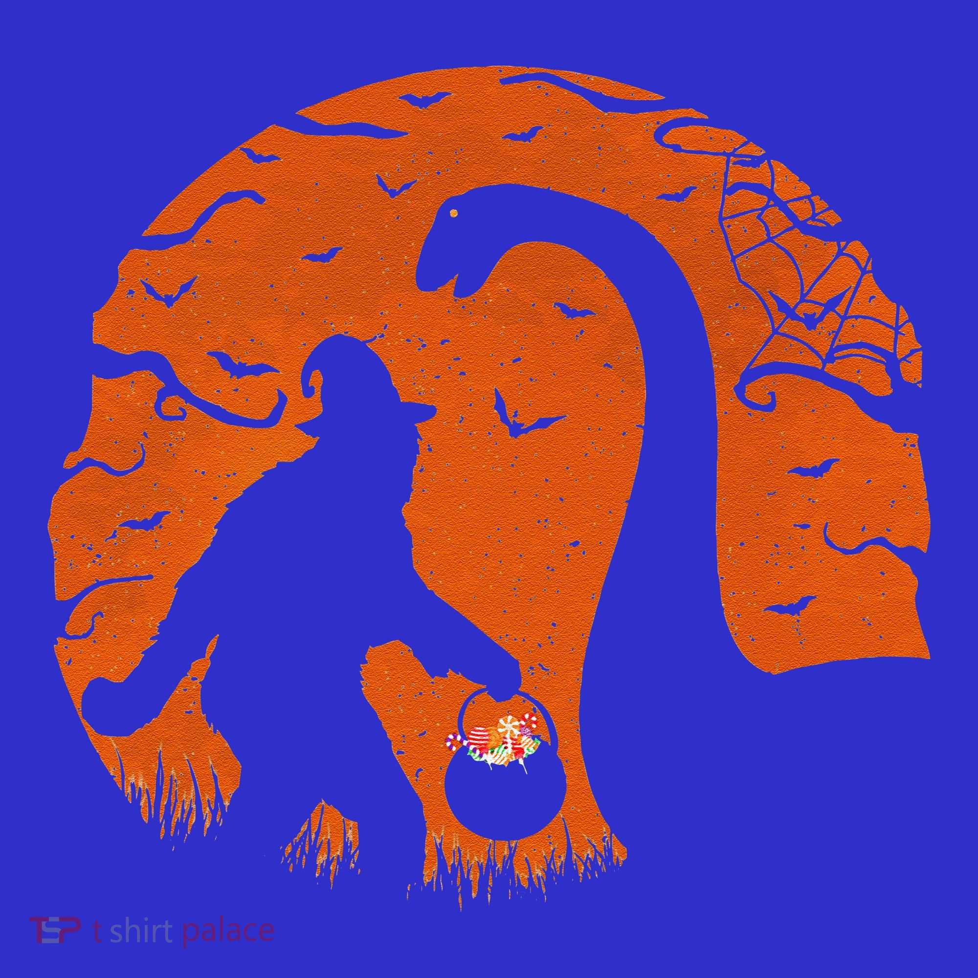 Bigfoot Loch Ness Monster Sasquatch Halloween Trick Or Treat Women's T-Shirt