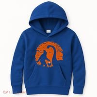 Bigfoot Loch Ness Monster Sasquatch Halloween Trick Or Treat Kids Hoodie thumb 0