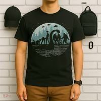 Bigfoot Loch Ness Monster With Mothman Aliens! Funny Cryptid T-Shirt thumb 6