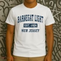 Barnegat Light New Jersey Nj Vintage Sports T-Shirt thumb 3