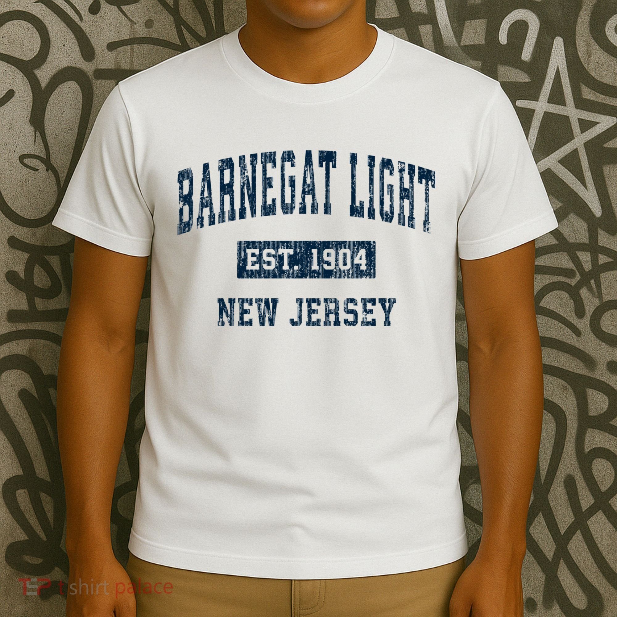 Barnegat Light New Jersey Nj Vintage Sports T-Shirt