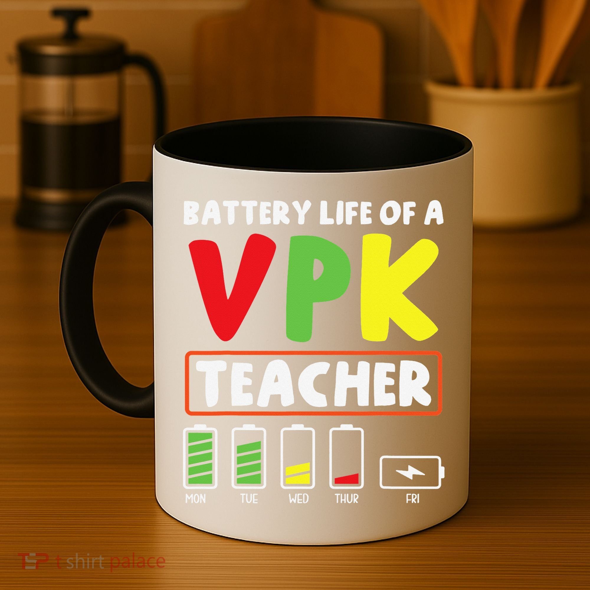 Battery Life Of A Vpk Teacher Coffee Mug